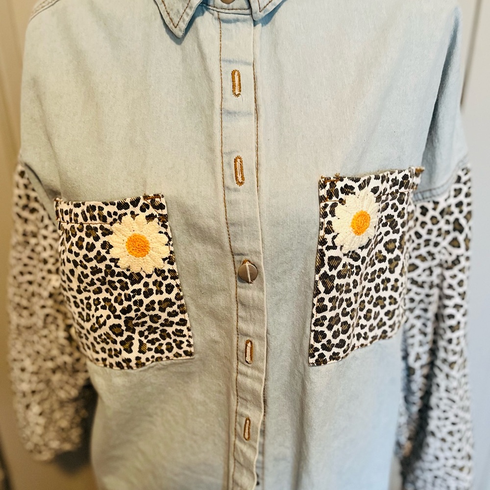 Denim shirt